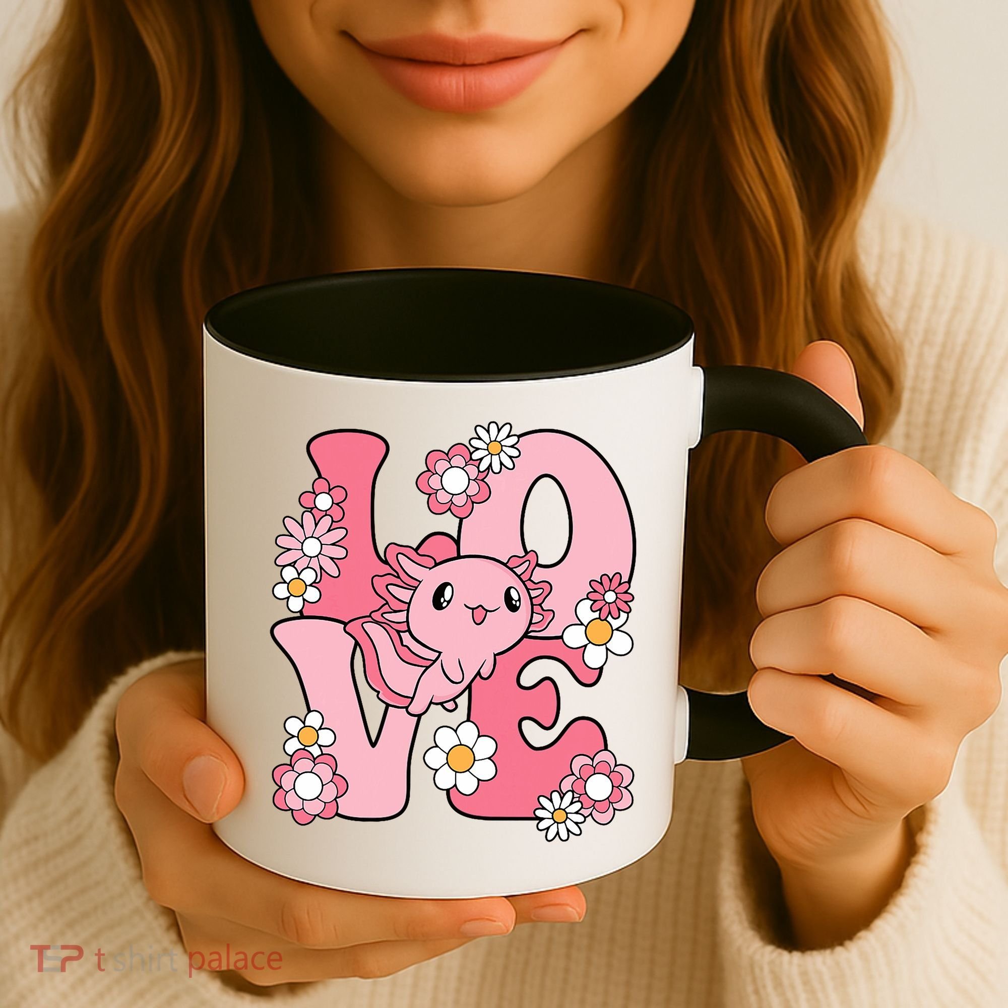 Axolotl Love Kawaii Axolotl Lover Coffee Mug