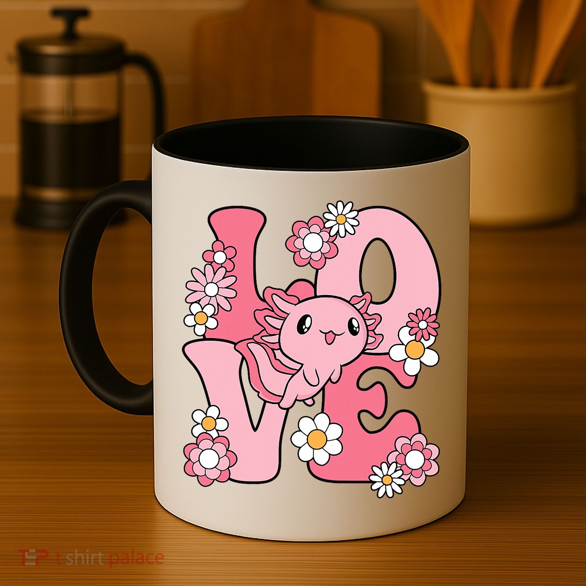 Axolotl Love Kawaii Axolotl Lover Coffee Mug