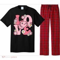 Axolotl Love Kawaii Axolotl Lover Pajama Set thumb 0