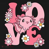 Axolotl Love Kawaii Axolotl Lover Women's Hoodie thumb 2