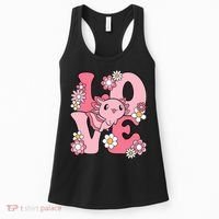 Axolotl Love Kawaii Axolotl Lover Women's Tank Top thumb 0