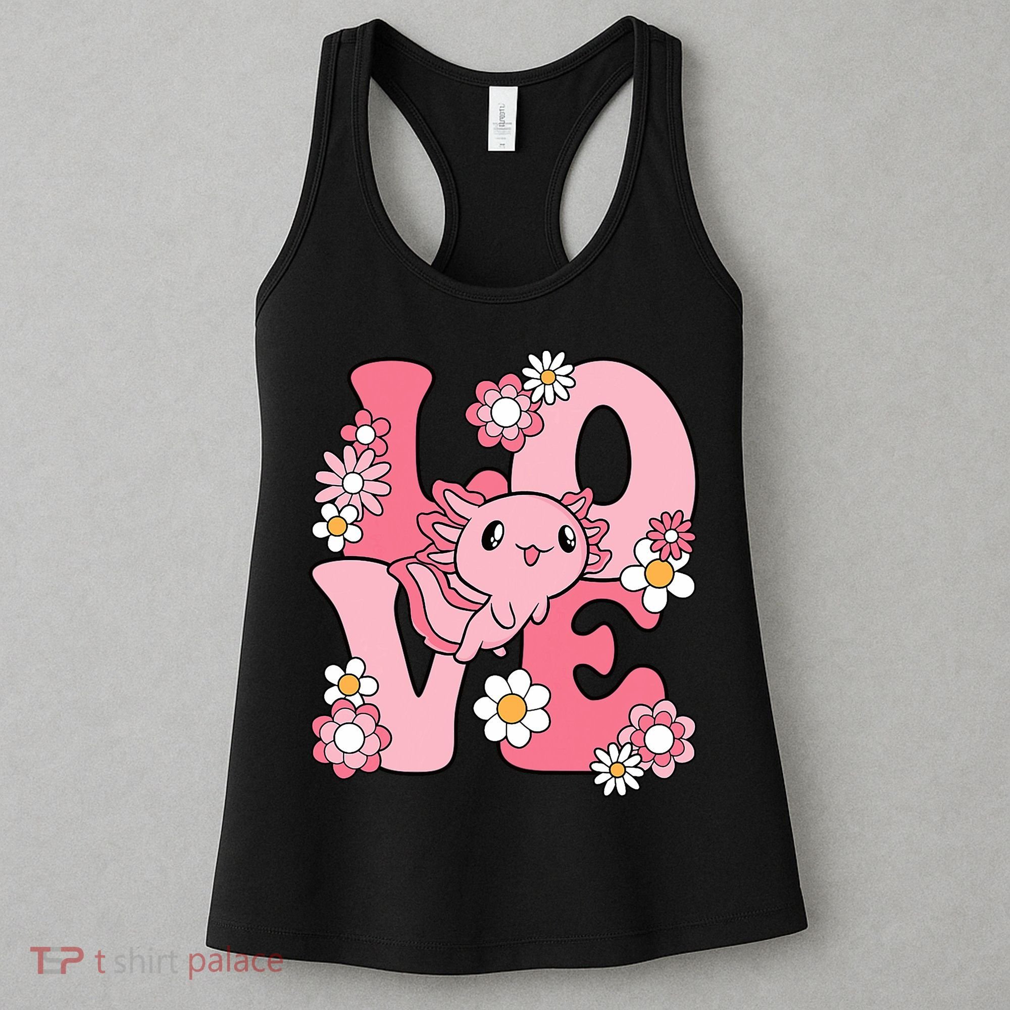 Axolotl Love Kawaii Axolotl Lover Women's Tank Top