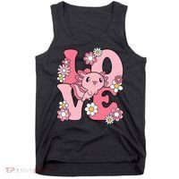 Axolotl Love Kawaii Axolotl Lover Tank Top thumb 0