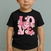 Axolotl Love Kawaii Axolotl Lover Toddler T-Shirt thumb 2