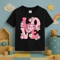 Axolotl Love Kawaii Axolotl Lover Toddler T-Shirt thumb 3
