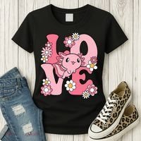 Axolotl Love Kawaii Axolotl Lover Women's T-Shirt thumb 3