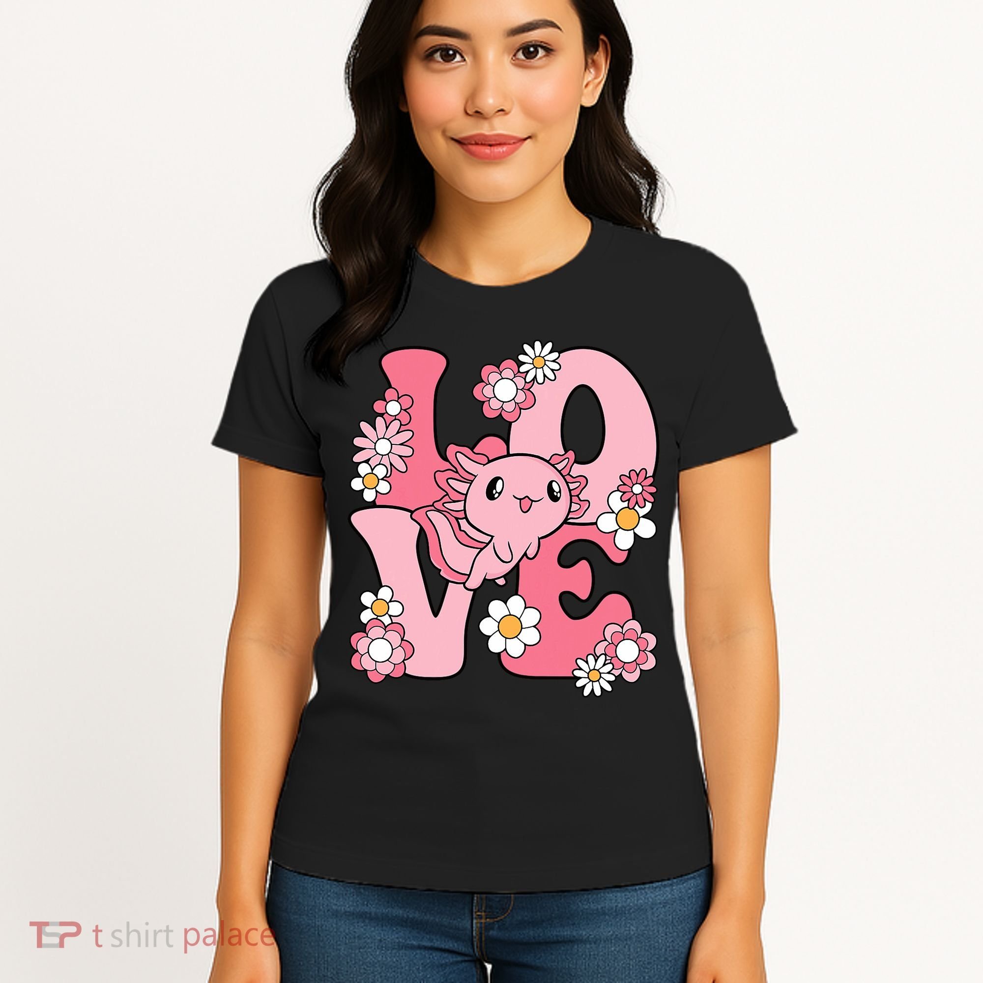 Axolotl Love Kawaii Axolotl Lover Women's T-Shirt