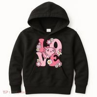 Axolotl Love Kawaii Axolotl Lover Kids Hoodie thumb 0