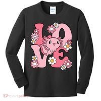 Axolotl Love Kawaii Axolotl Lover Kids Long Sleeve Shirt thumb 0