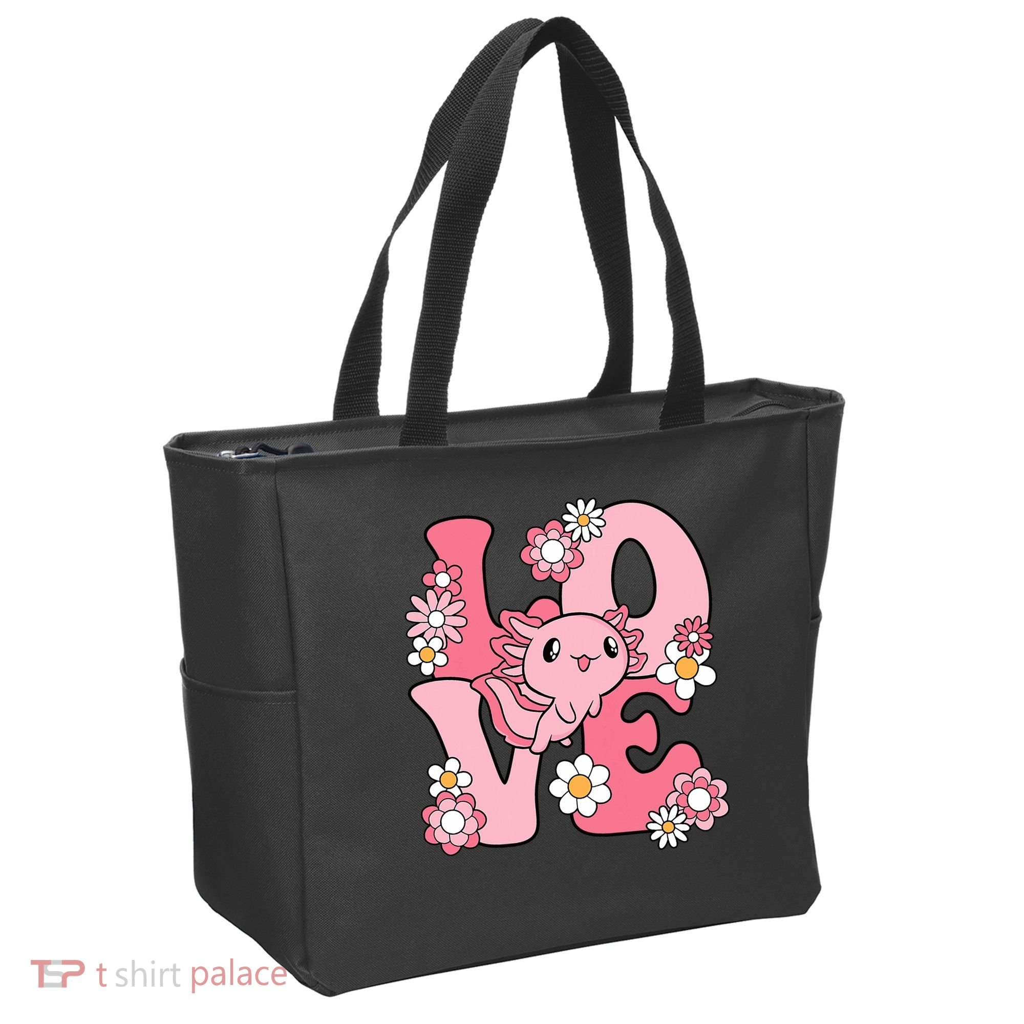 Axolotl Love Kawaii Axolotl Lover Tote Bag