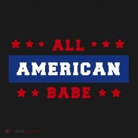 All American Babe Ornament thumb 1