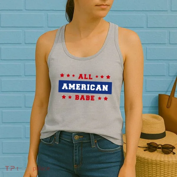 All American Babe Women's Tank Top
