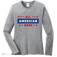 All American Babe Women's Long Sleeve Shirt thumb 0