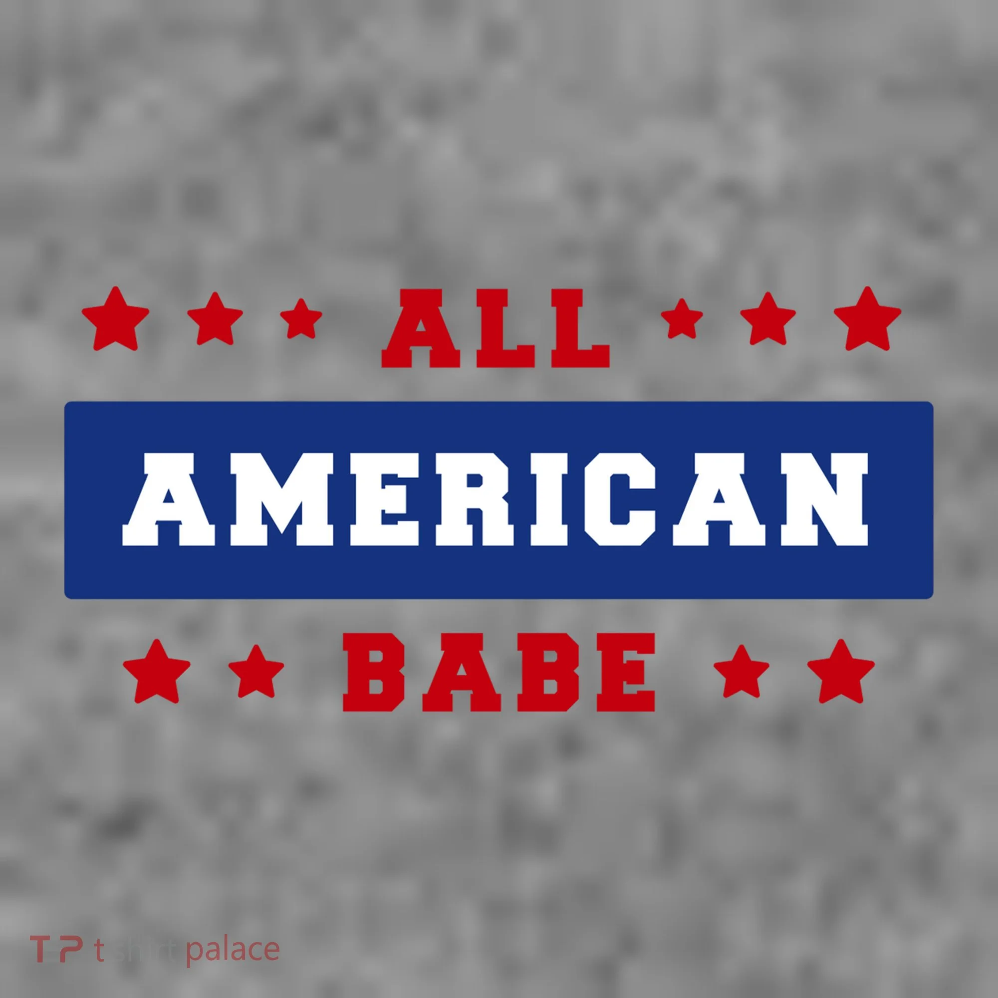 All American Babe Women's Long Sleeve Shirt