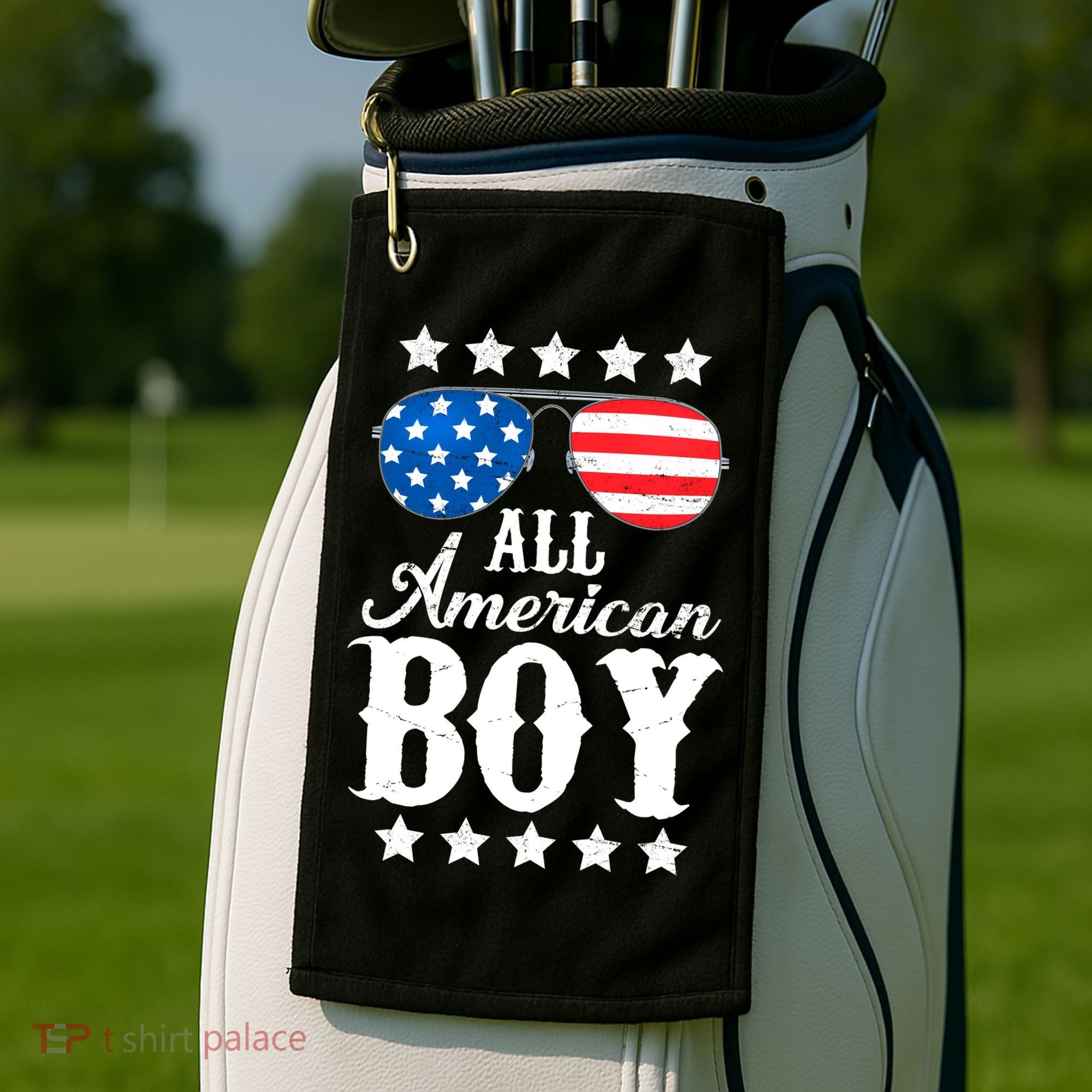 All American Boy Golf Towel