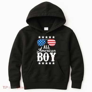 All American Boy Kids Hoodie