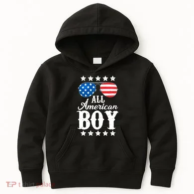 All American Boy Kids Hoodie