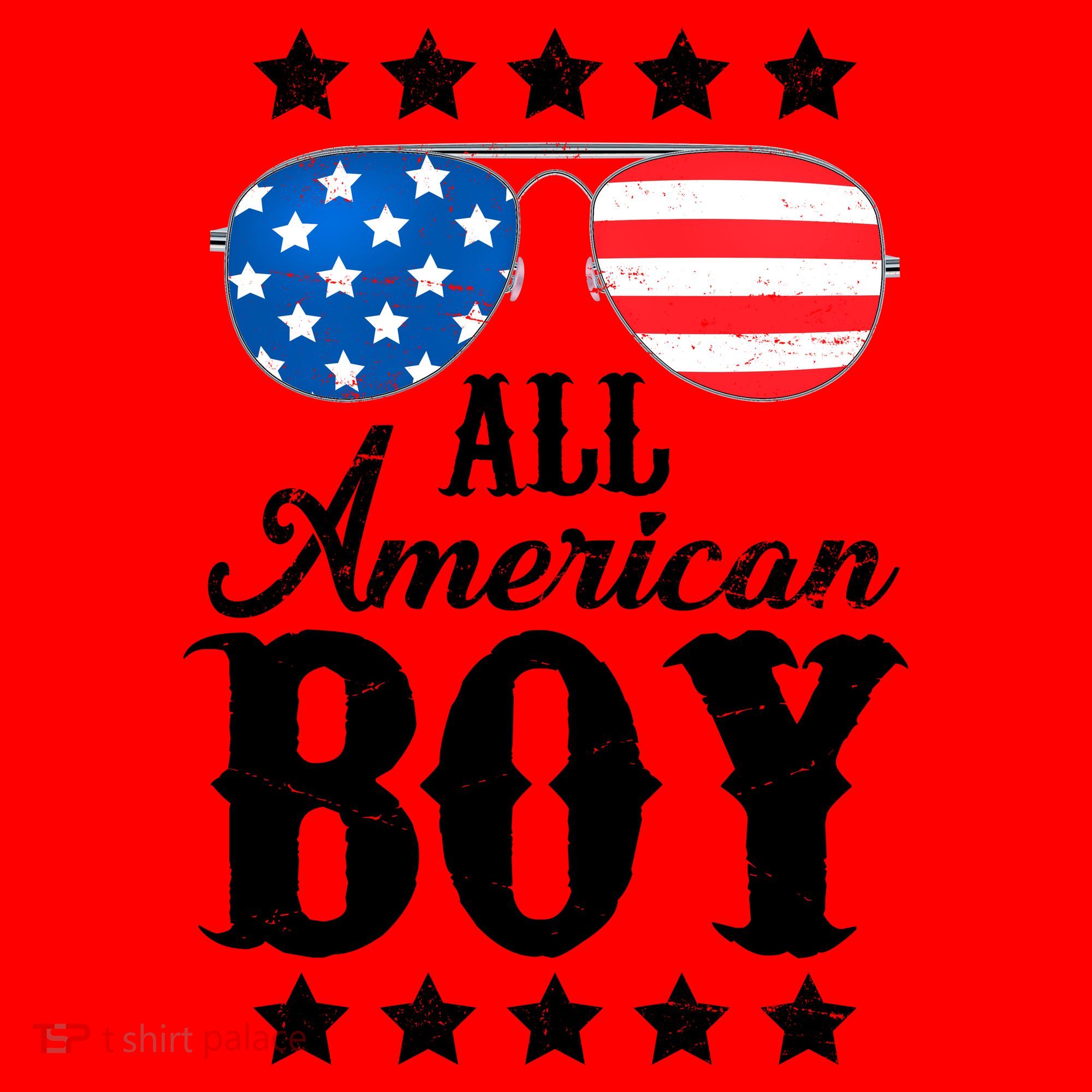 All American Boy Santa Hat