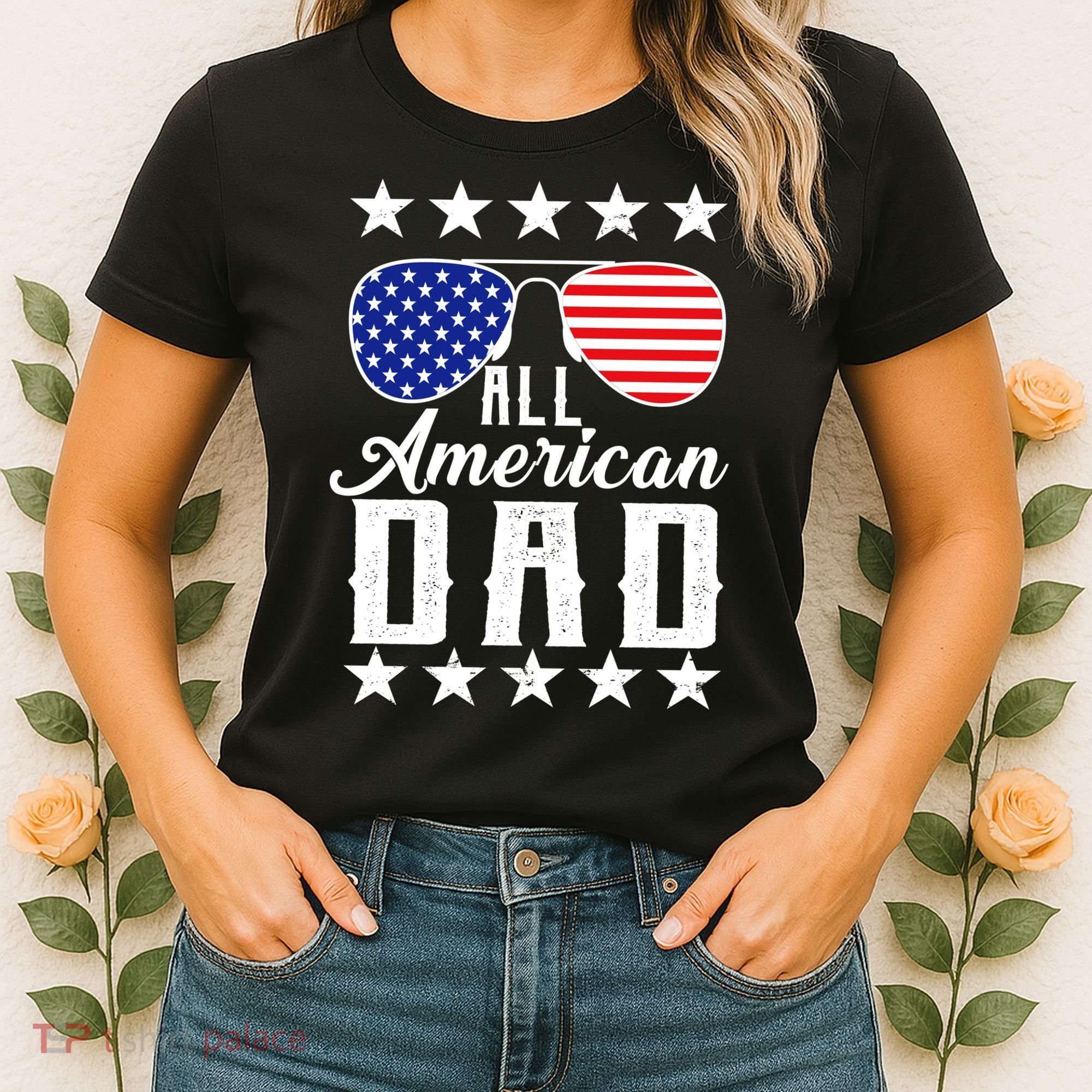All American Dad  Women's T-Shirt