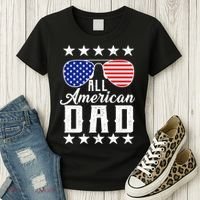 All American Dad  Women's T-Shirt thumb 3