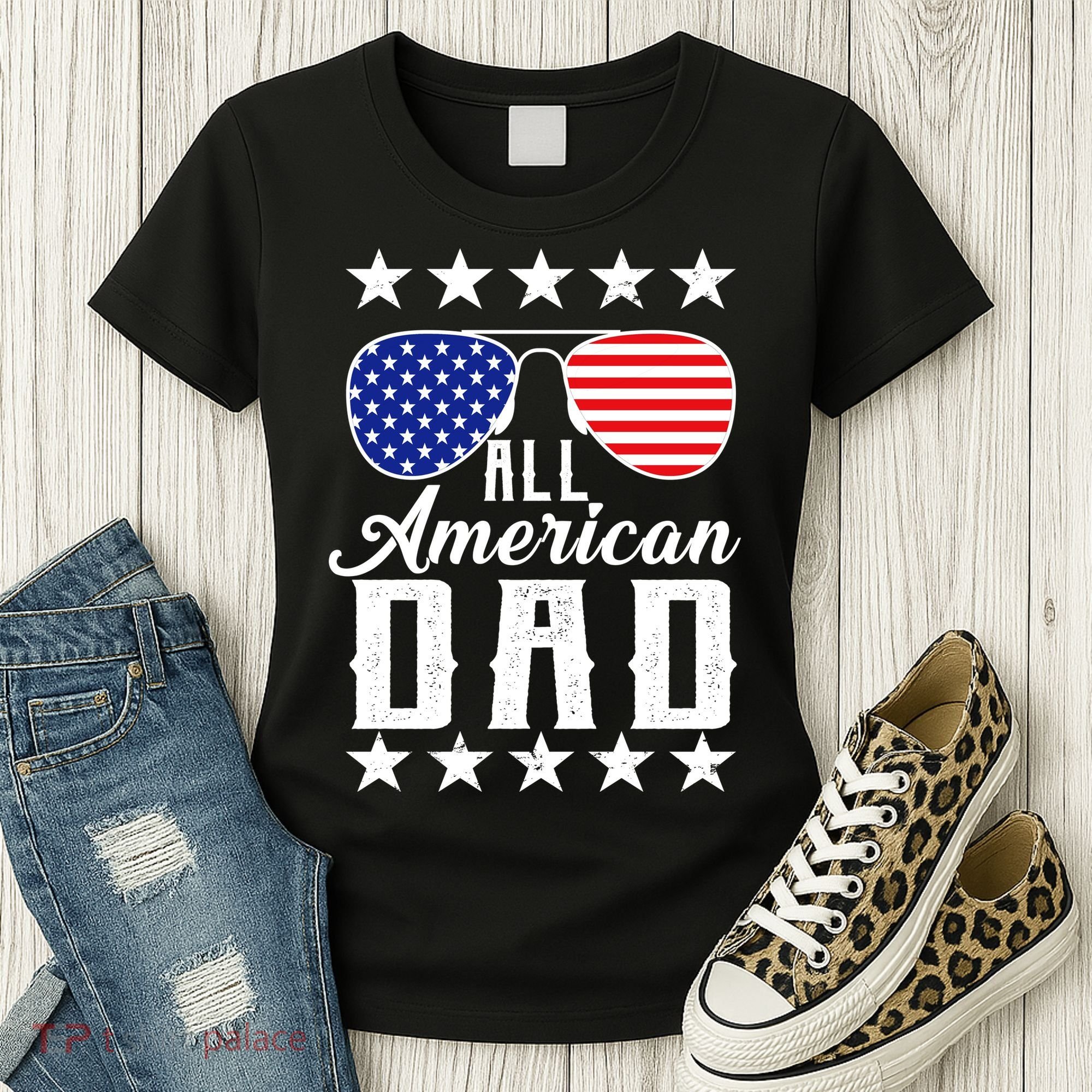 All American Dad  Women's T-Shirt