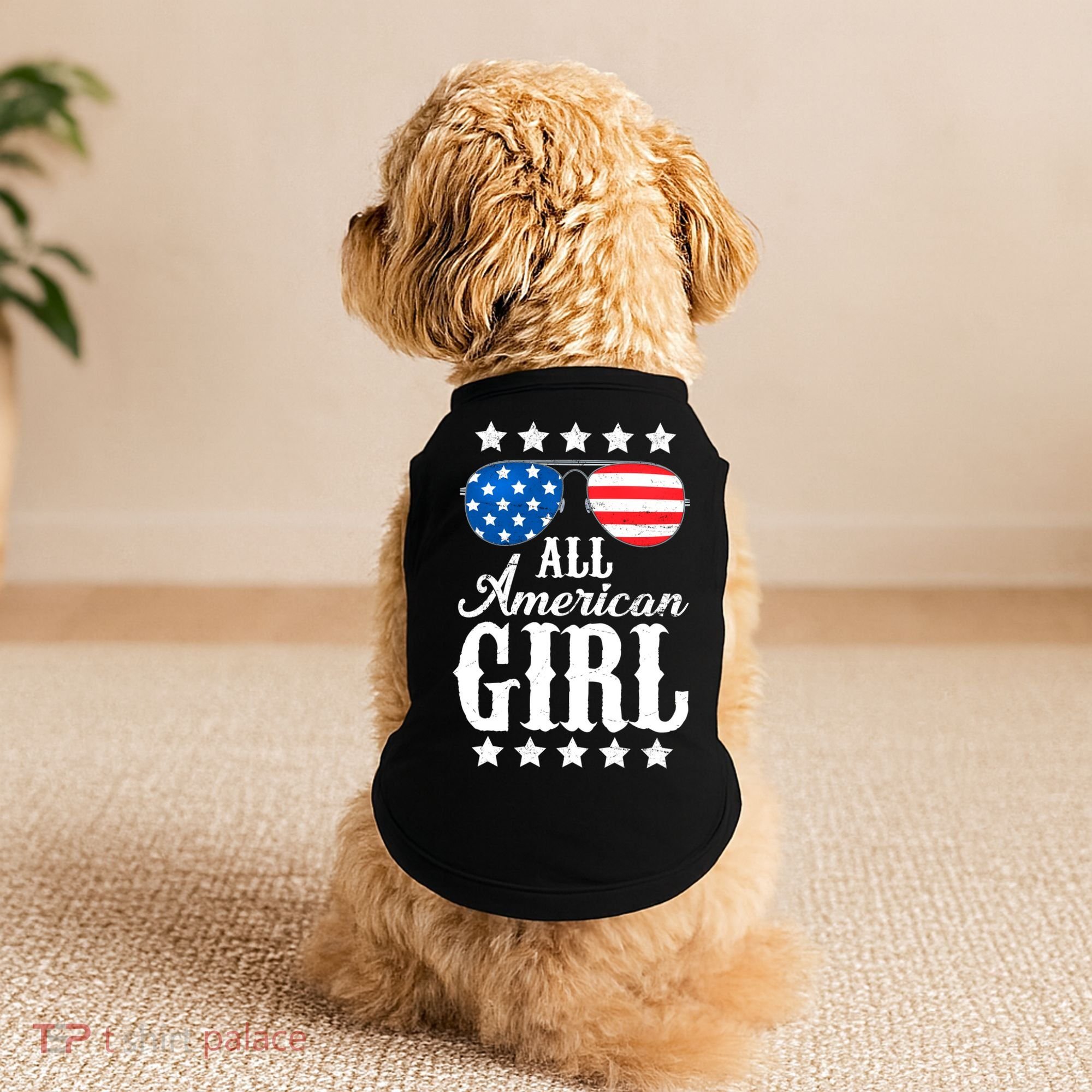 All American Girl Doggie Tank