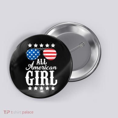 All American Girl Button