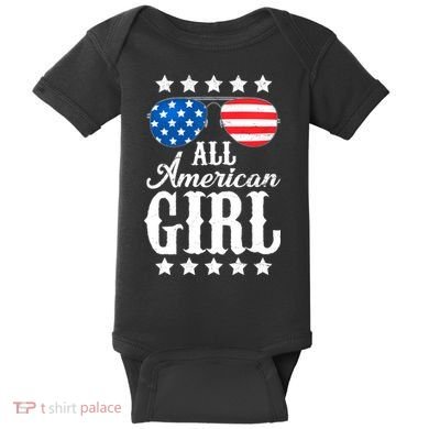 All American Girl Baby Bodysuit