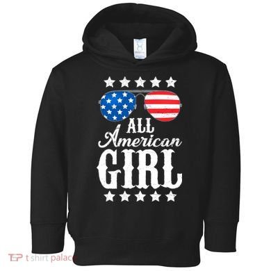 All American Girl Toddler Hoodie