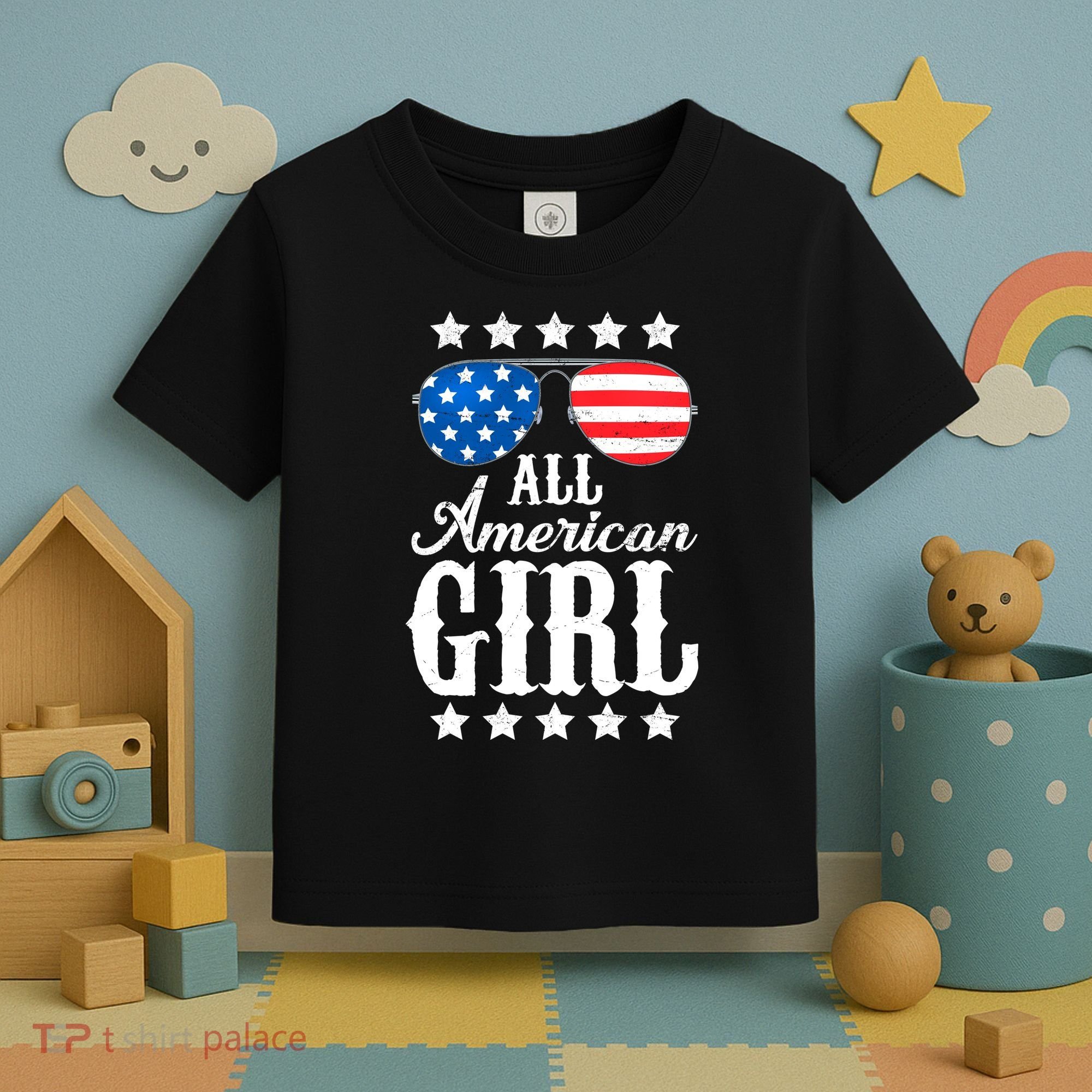 All American Girl Toddler T-Shirt
