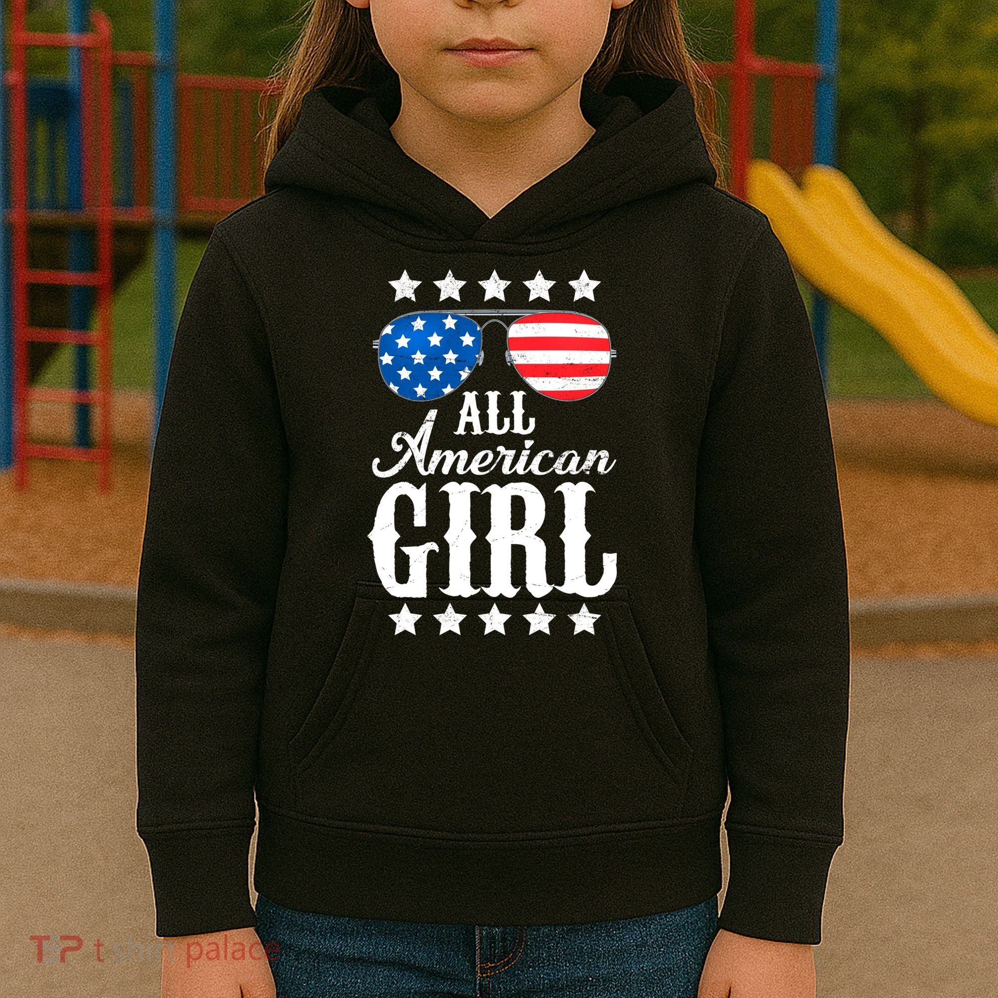 All American Girl Kids Hoodie