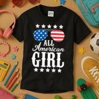 All American Girl Kids T-Shirt thumb 3