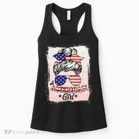 All American Girl USA American Flag Women's Tank Top thumb 0