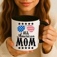 All American Mom Coffee Mug thumb 3