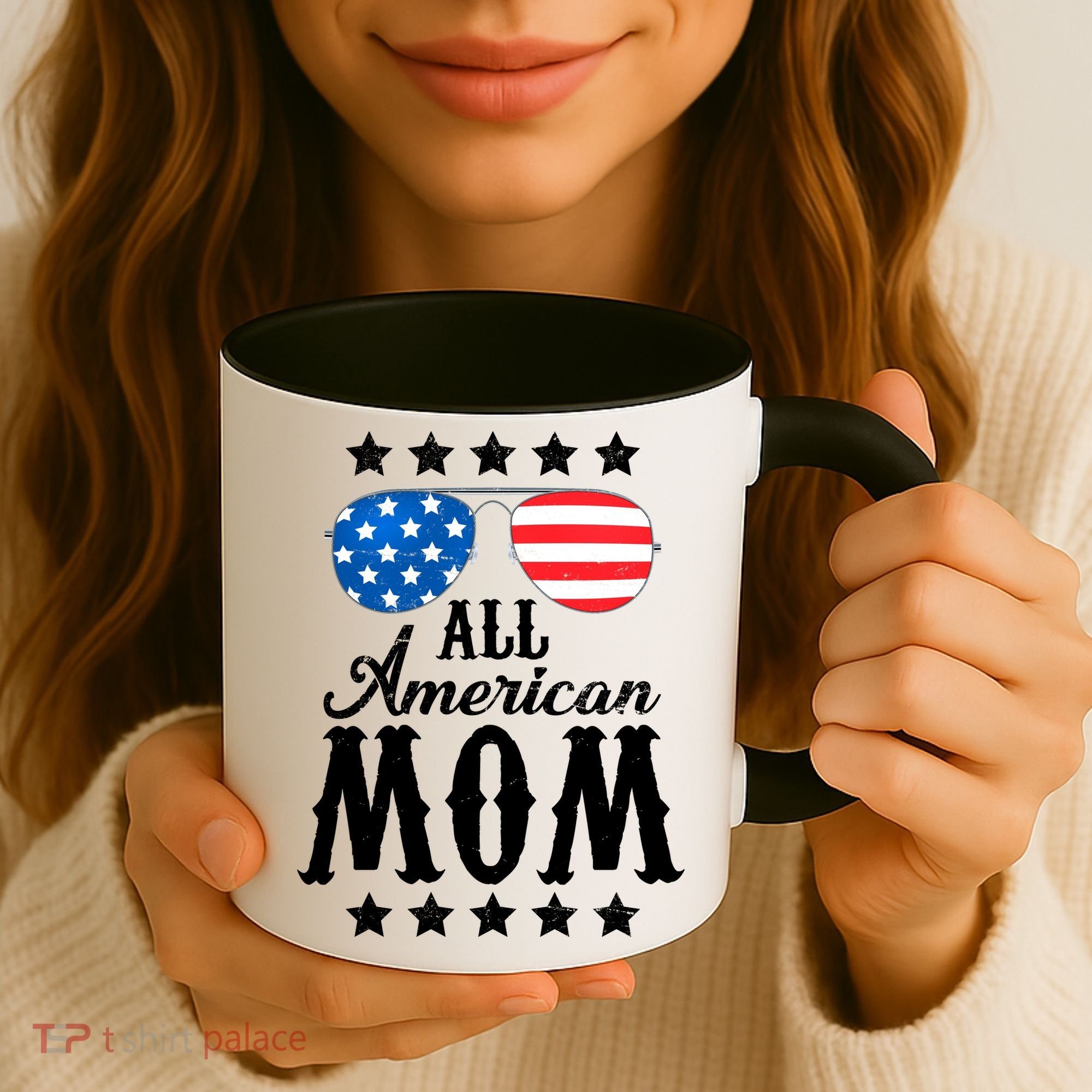 All American Mom Coffee Mug