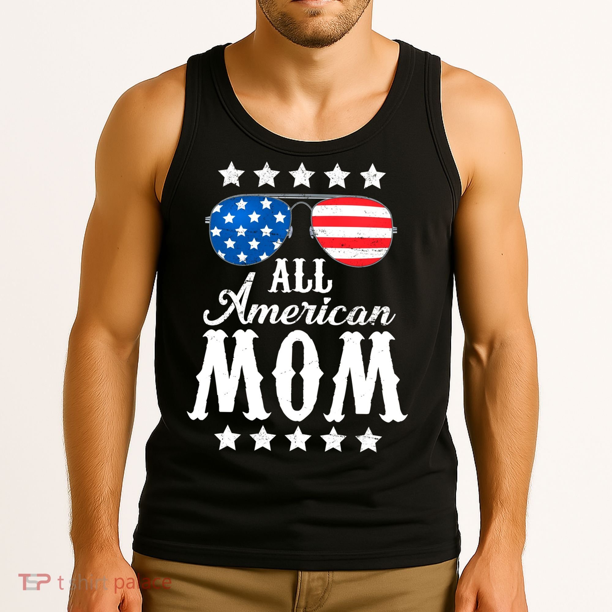 All American Mom Tank Top