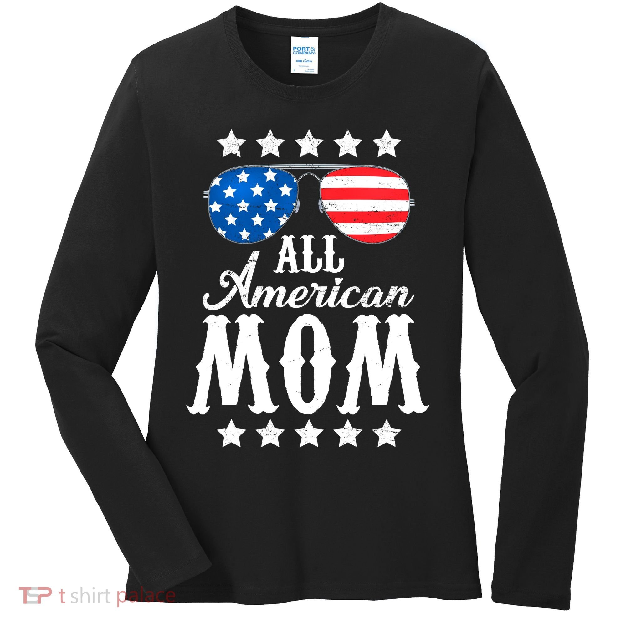 All American Mom Women's Long Sleeve Shirt