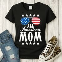 All American Mom Women's T-Shirt thumb 3