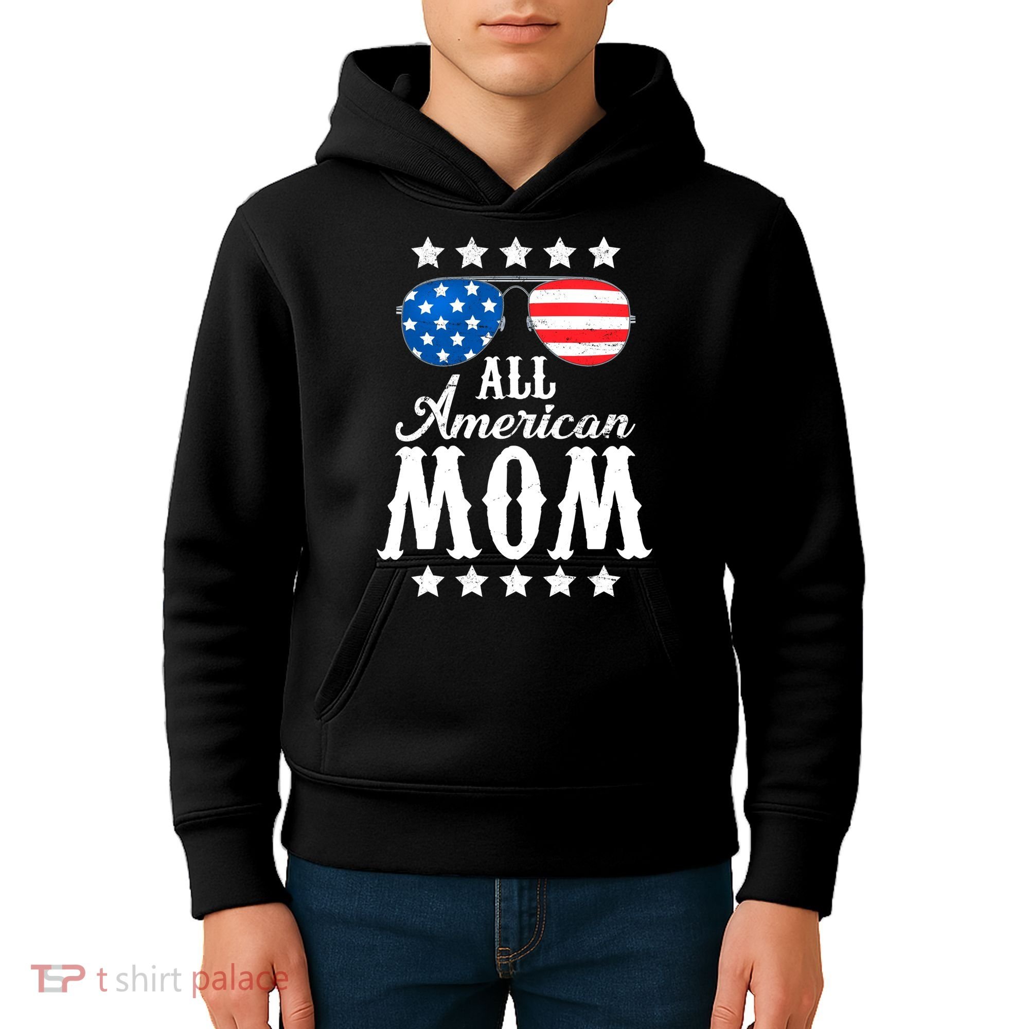 All American Mom Kids Hoodie