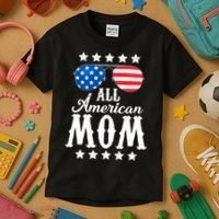 All American Mom Kids T-Shirt thumb 3