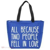 All Because Two People Fell in Love Tote Bag thumb 0