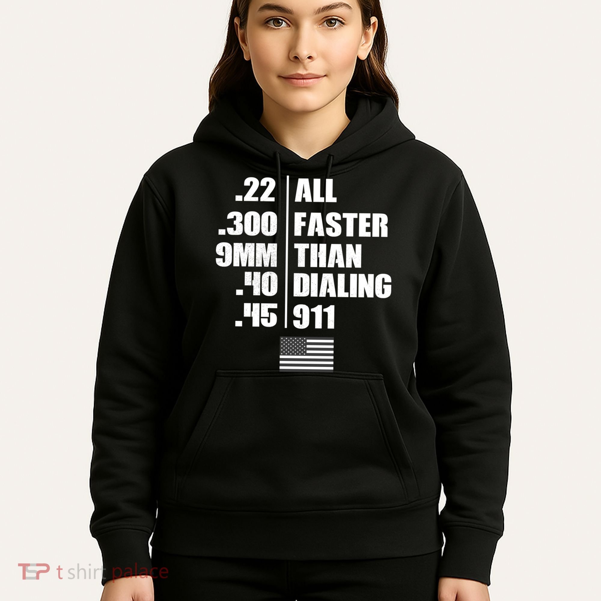 All Faster Than Dialing 911 Hoodie
