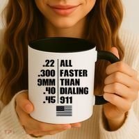 All Faster Than Dialing 911 Coffee Mug thumb 3