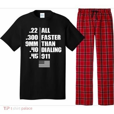 All Faster Than Dialing 911 Pajama Set