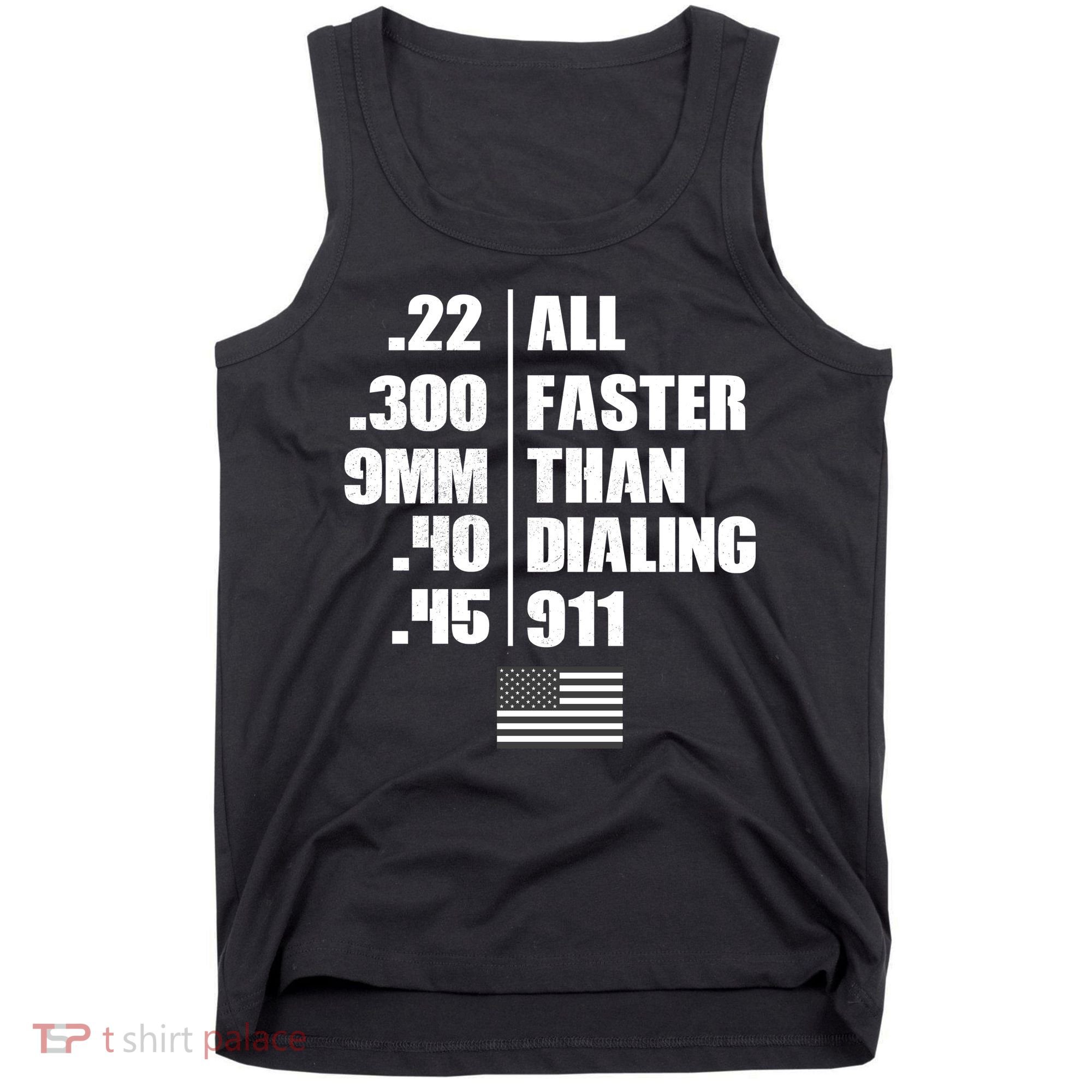 All Faster Than Dialing 911 Tank Top