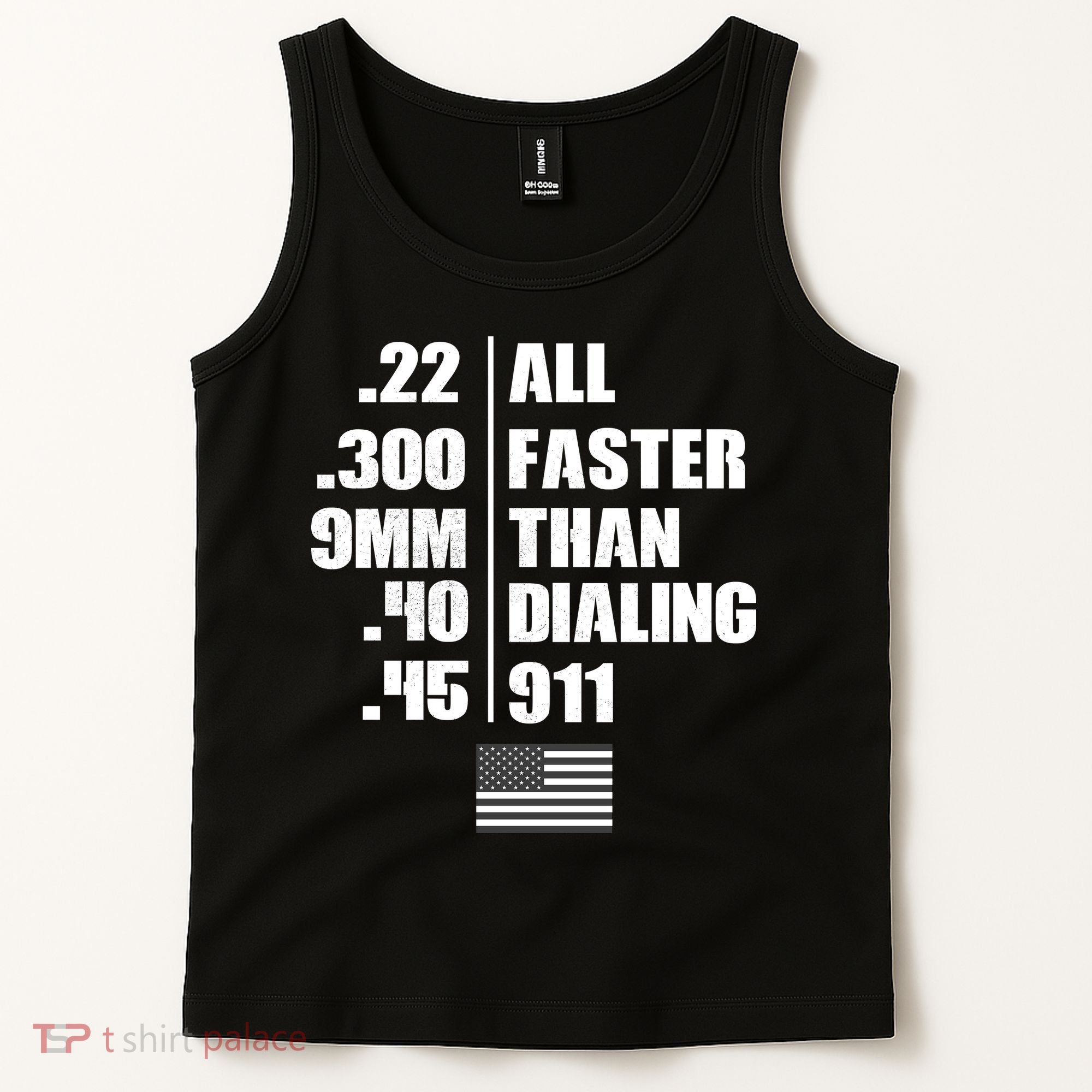 All Faster Than Dialing 911 Tank Top