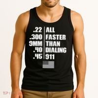 All Faster Than Dialing 911 Tank Top thumb 3