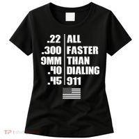 All Faster Than Dialing 911 Women's T-Shirt thumb 0