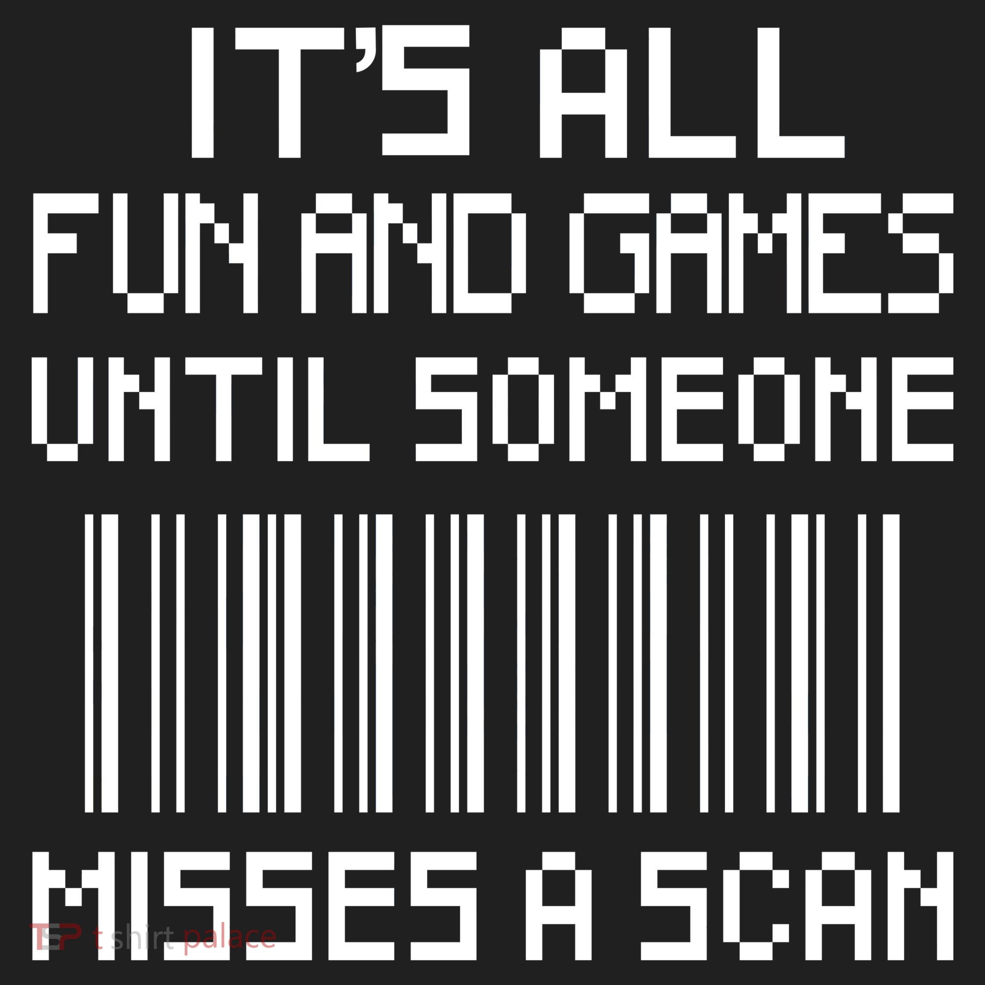 All Fun And Games Until Someone Misses A Scan Poster Worker Women's Sweatshirt