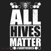 All Hives Matter Save The Bees Women's Sweatshirt thumb 2